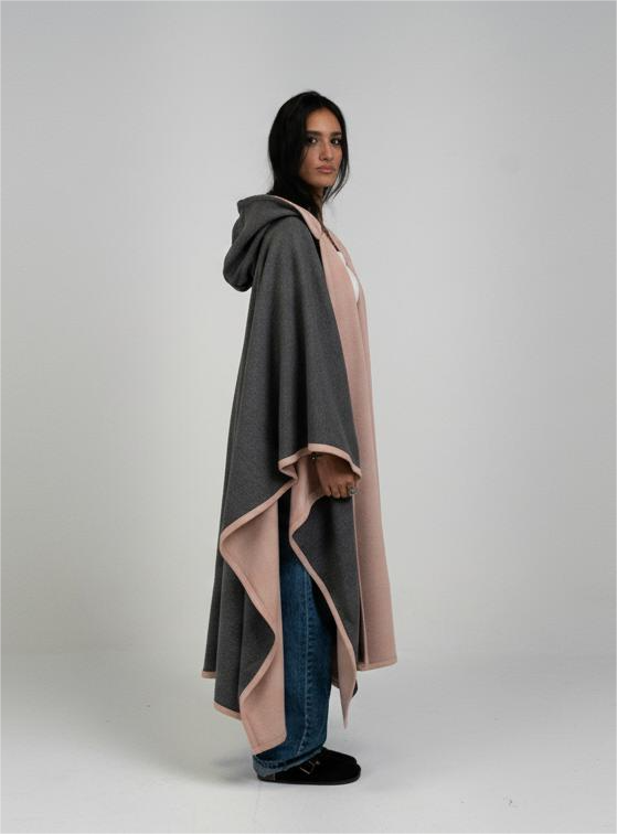 Robin Hood ( Dark Grey & Cashmere )